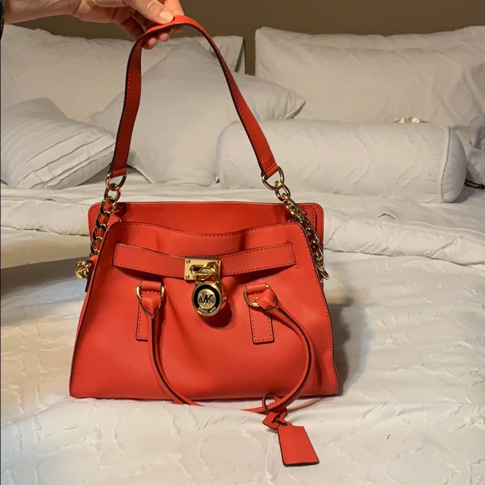 Michael kors bag- watermelon color